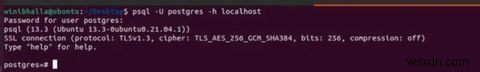 उबंटू पर PostgreSQL कैसे इंस्टॉल और कॉन्फ़िगर करें