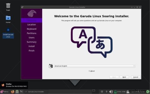 अपने PC पर Garuda Linux कैसे इंस्टॉल करें