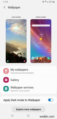 Android पर होम स्क्रीन वॉलपेपर कैसे बदलें