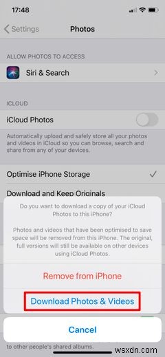 iCloud से तस्वीरें कैसे डाउनलोड करें