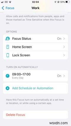 iOS 15 में विभिन्न फोकस मोड को शेड्यूल और ऑटोमेट कैसे करें