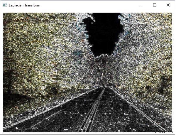 Java उदाहरण के साथ OpenCV लाप्लासियन ट्रांसफॉर्मेशन की व्याख्या
