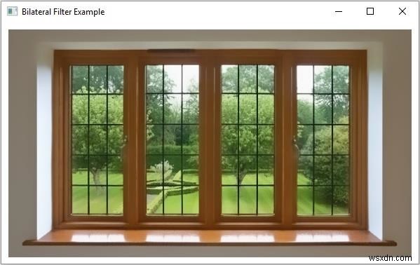 Java का उपयोग करके OpenCV में बाइलेटरल ब्लर कैसे लागू करें?
