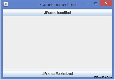 Java में JFrame को प्रोग्रामेटिकली कैसे मिनिमाइज़/मैक्सिमाइज़ करें?