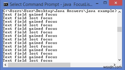 Java में FocusListener इंटरफेस का महत्व क्या है?