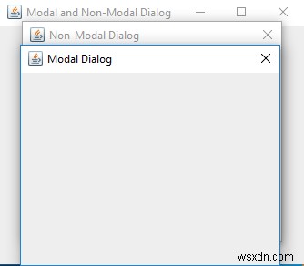 Java में कितने प्रकार के JDialog बॉक्स बनाए जा सकते हैं
