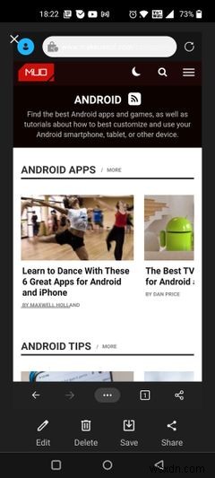 Android पर Microsoft Edge उपयोग करने के 7 प्रमुख कारण