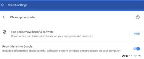 Chrome के बिल्ट-इन मैलवेयर स्कैनर को कैसे अनलॉक करें