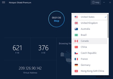 Hotspot Shield: अभिजात सुरक्षा के साथ उपयोग में आसान VPN