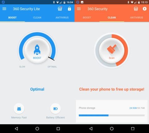 क्या 360 Security Android के लिए सबसे अच्छे दिखने वाले सुरक्षा टूल में से एक है?