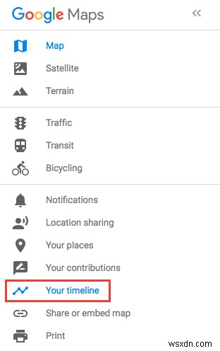Google मानचित्र में अपना स्थान इतिहास कैसे देखें और हटाएं