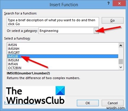 Microsoft Excel में IMSUB फ़ंक्शन का उपयोग कैसे करें