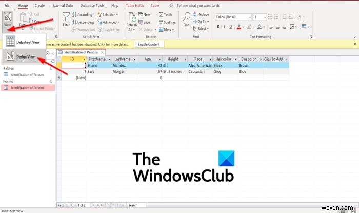 Microsoft Access फॉर्म में छवियां कैसे जोड़ें