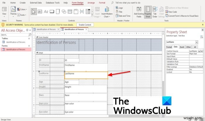Microsoft Access फॉर्म में छवियां कैसे जोड़ें
