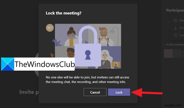Microsoft Teams में मीटिंग्स कैसे लॉक करें