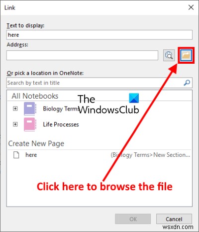 OneNote में लिंक कैसे बनाएं