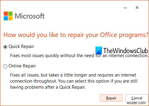 The program can t start because AppVIsvSubsystems32.dll is missing - Office एरर