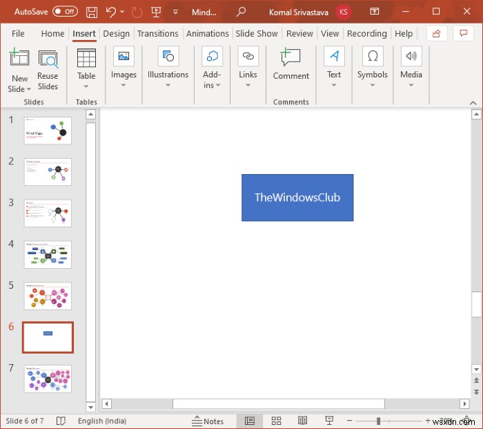 Microsoft PowerPoint में माइंड मैप कैसे बनाएं
