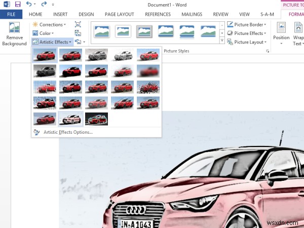 Word Picture Editing Tools का उपयोग करके इमेज कैसे संपादित करें