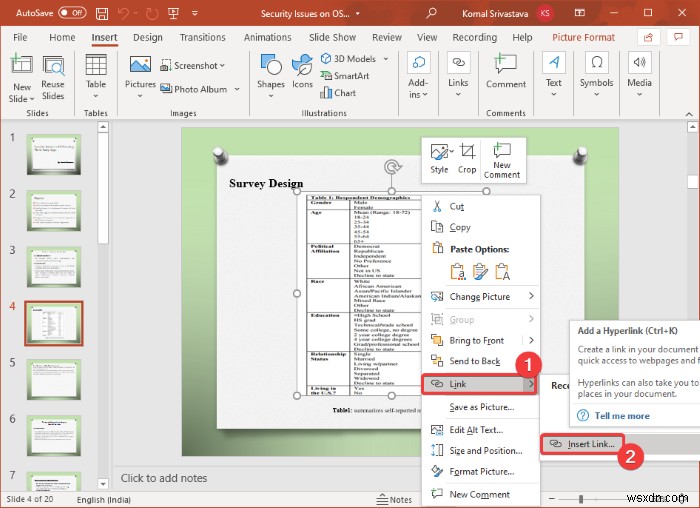 Microsoft PowerPoint में Mouseover Text Effect कैसे बनाएं