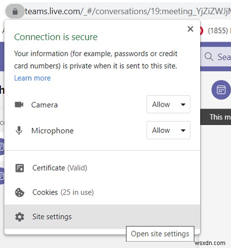Microsoft Teams चैट में इमेज लोड या भेज नहीं सकता
