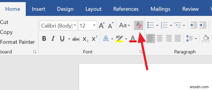 Microsoft Word में सभी फ़ॉर्मेटिंग कैसे हटाएँ