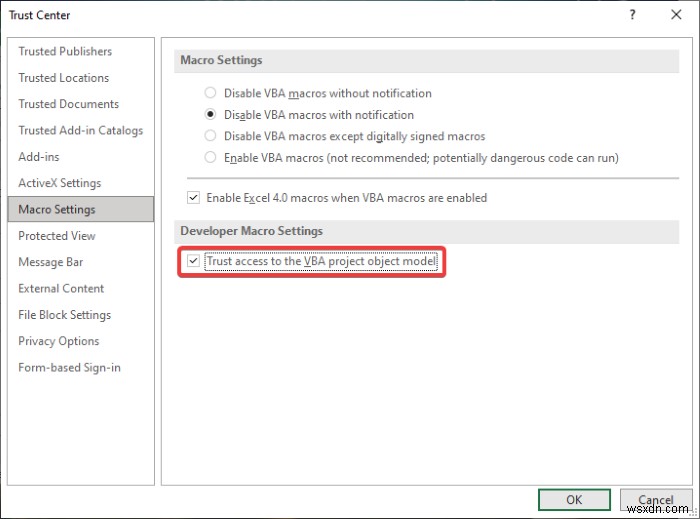 Excel में VBA एरर 400 कैसे ठीक करें