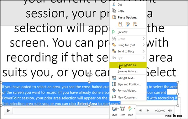 PowerPoint स्क्रीन रिकॉर्डिंग सुविधा का उपयोग करके स्क्रीन कैसे रिकॉर्ड करें