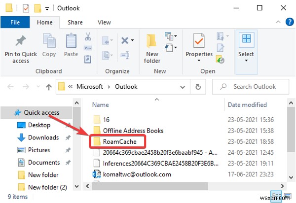 Outlook में ऑटोकंप्लीट सही ढंग से काम नहीं कर रहा है