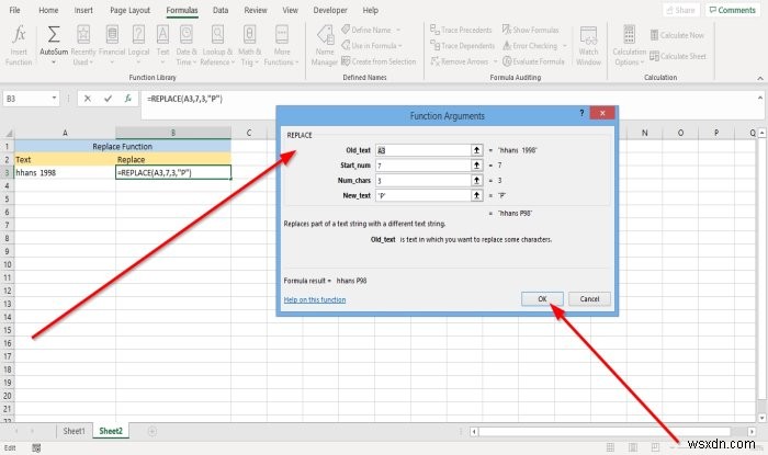 Microsoft Excel में SUBSTITUTE और REPLACE फंक्शन का उपयोग कैसे करें