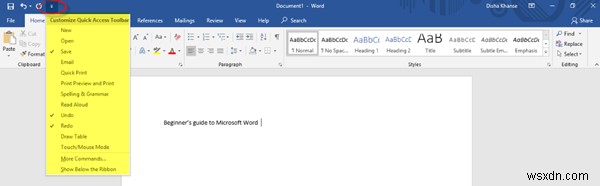 शुरुआती के लिए Microsoft Word ट्यूटोरियल - उपयोग करने का गाइड