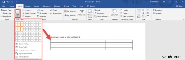 शुरुआती के लिए Microsoft Word ट्यूटोरियल - उपयोग करने का गाइड