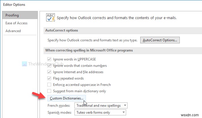 Word, Excel, और Outlook में कस्टम डिक्शनरी कैसे जोड़ें