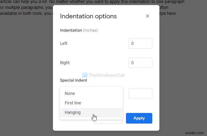 Microsoft Word और Google Docs में हैंगिंग इंडेंट कैसे बनाएं