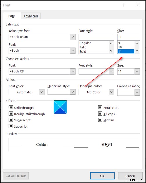 Windows 10 में Outlook में ईमेल का उत्तर देते समय फ़ॉन्ट आकार बदल जाता है