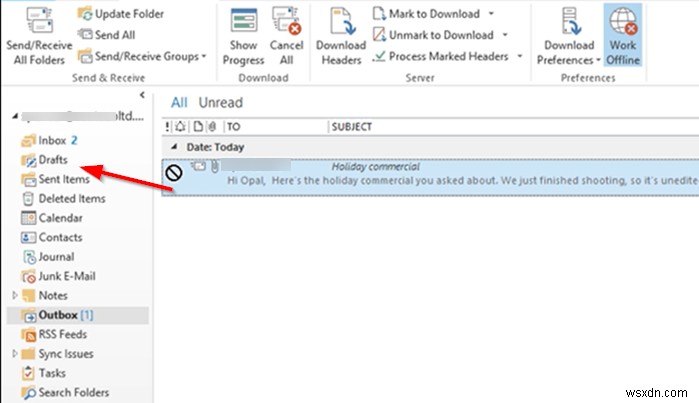 Microsoft Outlook के आउटबॉक्स में अटके ईमेल कैसे भेजें