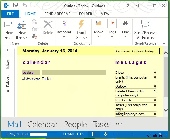 Outlook में क्लास पंजीकृत नहीं त्रुटि ठीक करें