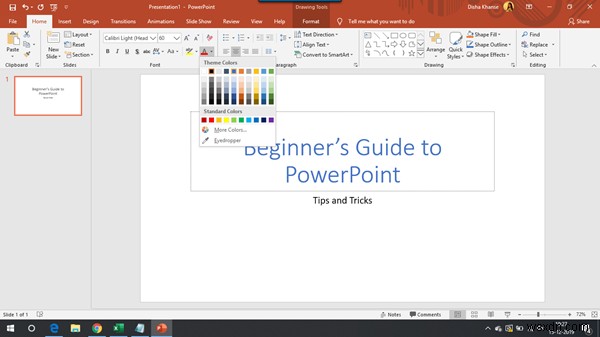 शुरुआती के लिए Microsoft PowerPoint ट्यूटोरियल