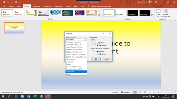 शुरुआती के लिए Microsoft PowerPoint ट्यूटोरियल