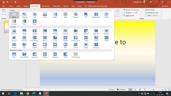 शुरुआती के लिए Microsoft PowerPoint ट्यूटोरियल