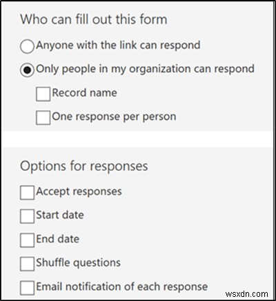 Microsoft Forms में फॉर्म कैसे बनाएं और उसकी सेटिंग्स समायोजित करें