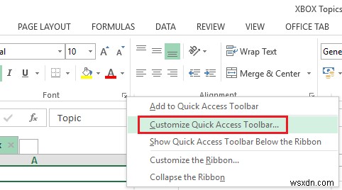 Excel में क्विक एक्सेस टूलबार को अनुकूलित करें ताकि यह आपके लिए काम करे