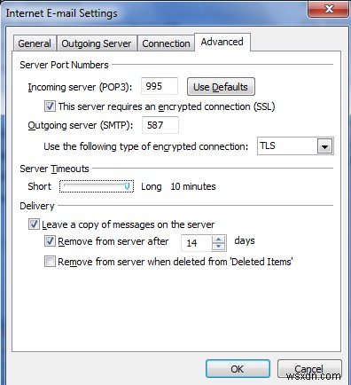 Outlook.com के ईमेल सेटिंग्स जिनका उपयोग Outlook डेस्कटॉप ऐप के साथ किया जा सकता है