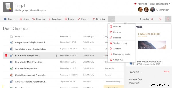 Office 365, SharePoint और OneDrive के बीच फ़ाइलें कैसे ले जाएं