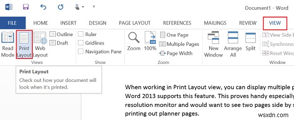Microsoft Word में एक साथ कई पेज कैसे देखें