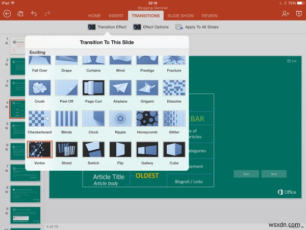 iPad के लिए Microsoft Office की समीक्षा