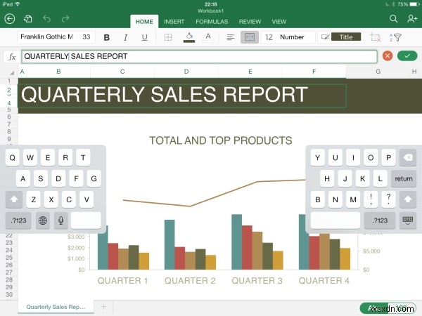 iPad के लिए Microsoft Office की समीक्षा
