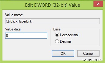 Word में हाइपरलिंक खोलने के लिए Ctrl+Click शॉर्टकट सक्षम या अक्षम करें