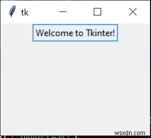 Python में tkinter में बटन बनाना