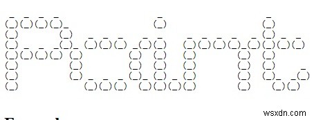 Python pyfiglet मॉड्यूल का उपयोग करके ASCII आर्ट